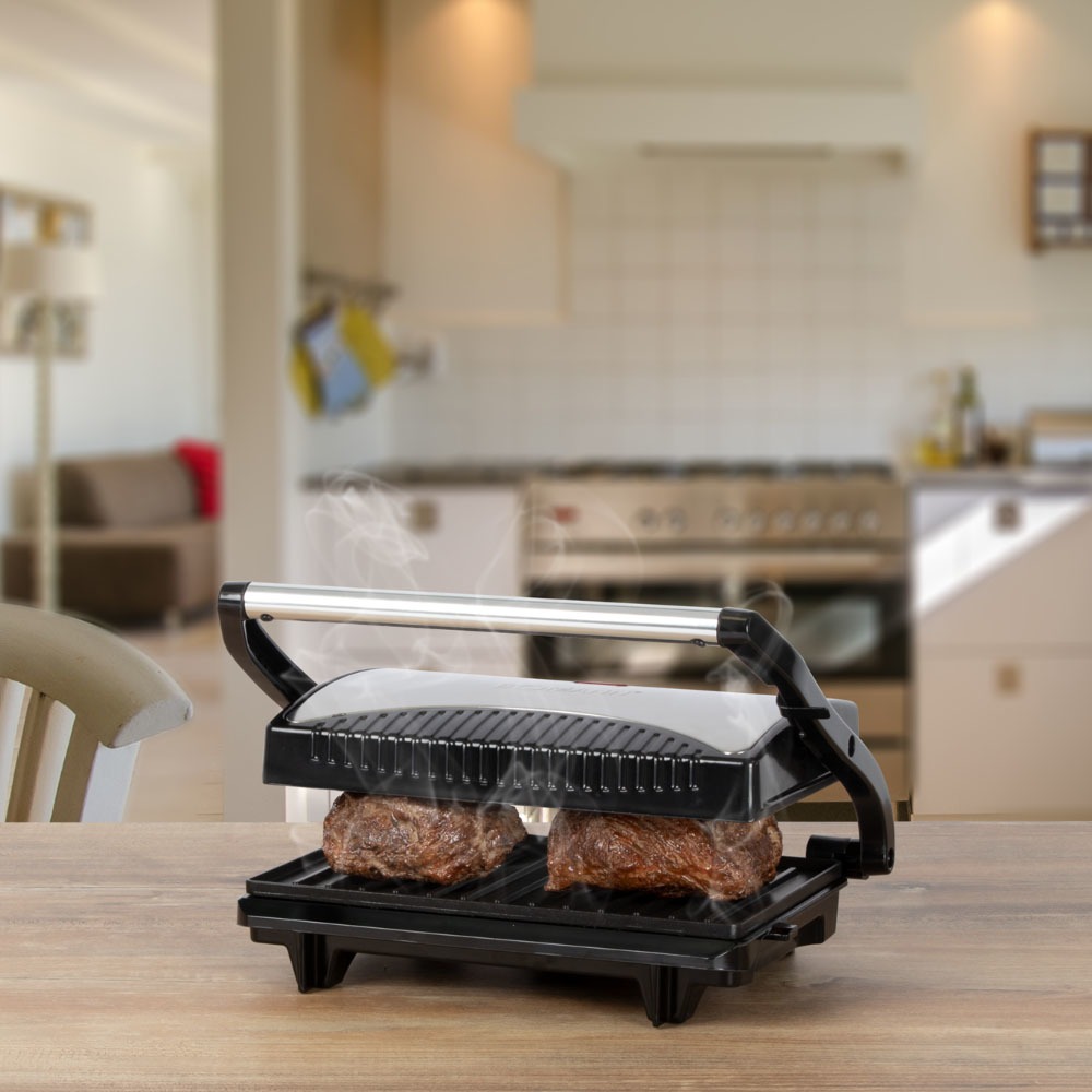 Купить Электрический гриль Bomann MG 2251 CB schw inox 700W — Фото 8