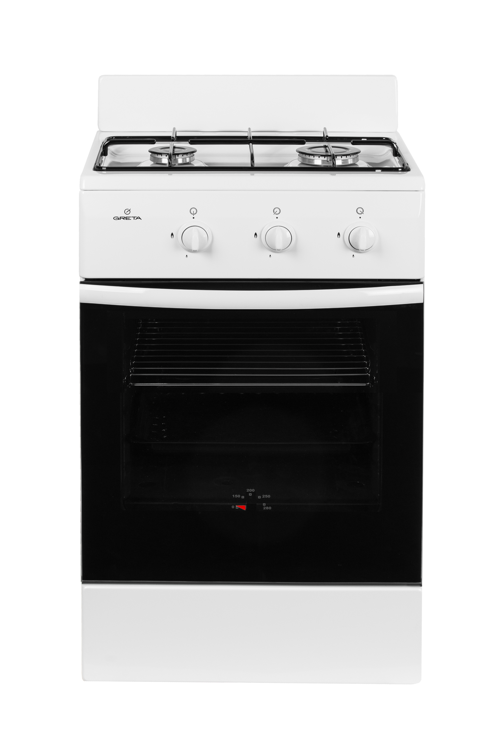 Газовая плита Greta 1201 G(2)G 5070 MF 23(W)																		 — описание, фото, цены в интернет-магазине PT Stores
