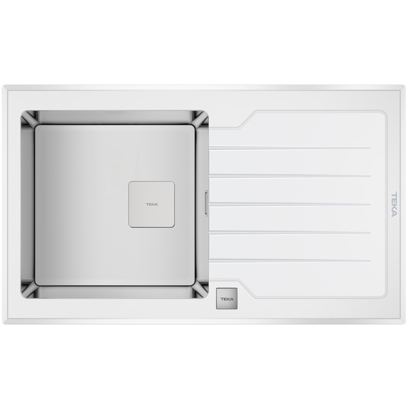 Мойка TEKA DIAMOND RS15 1B 1D 86 WHITE с клапан-автоматом																		 — описание, фото, цены в интернет-магазине PT Stores