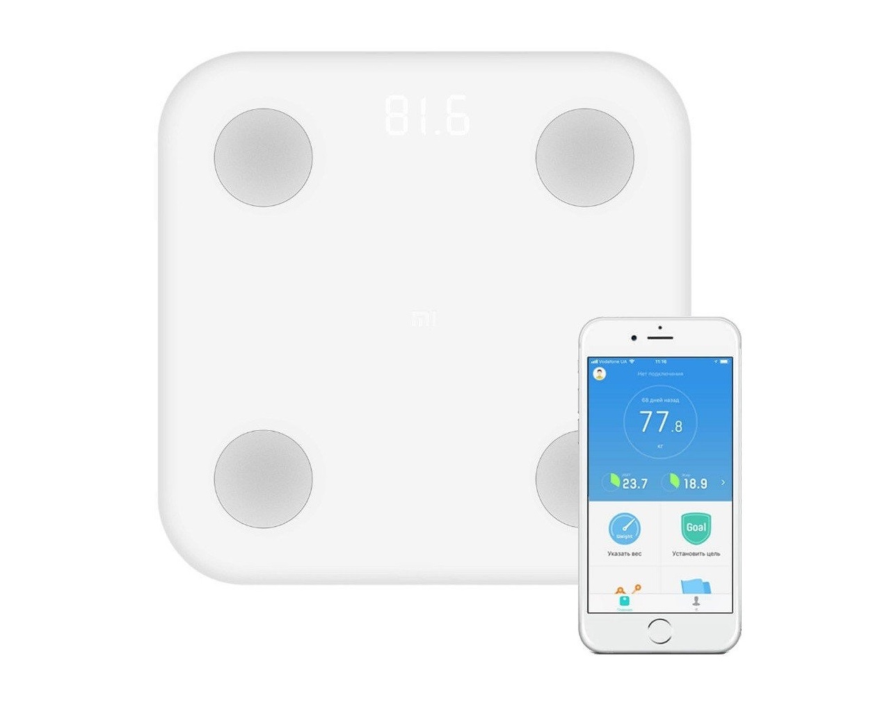 Купить Напольные весы Xiaomi Mi Smart Scale 2 NUN4056GL — Фото 2