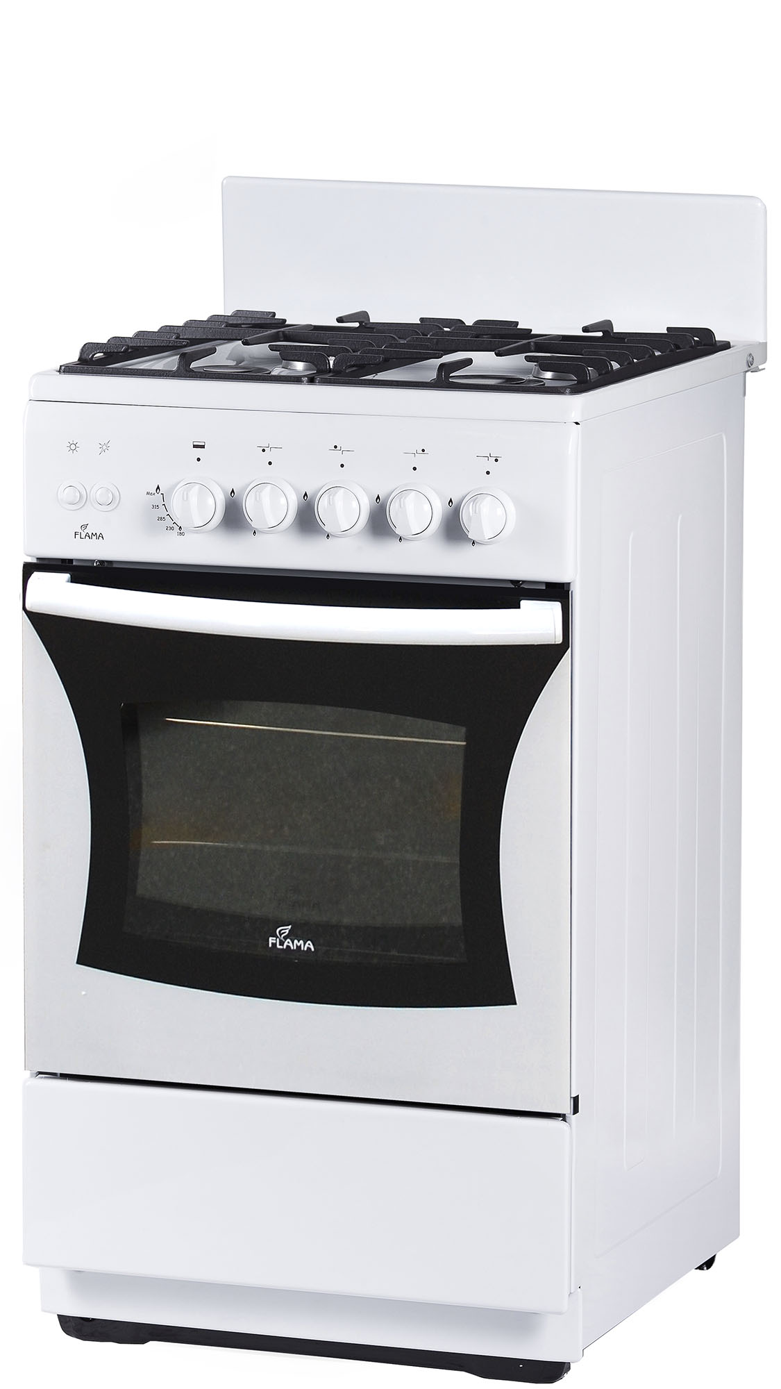 Газовая плита Flama FG 24229 W																		 — описание, фото, цены в интернет-магазине PT Stores