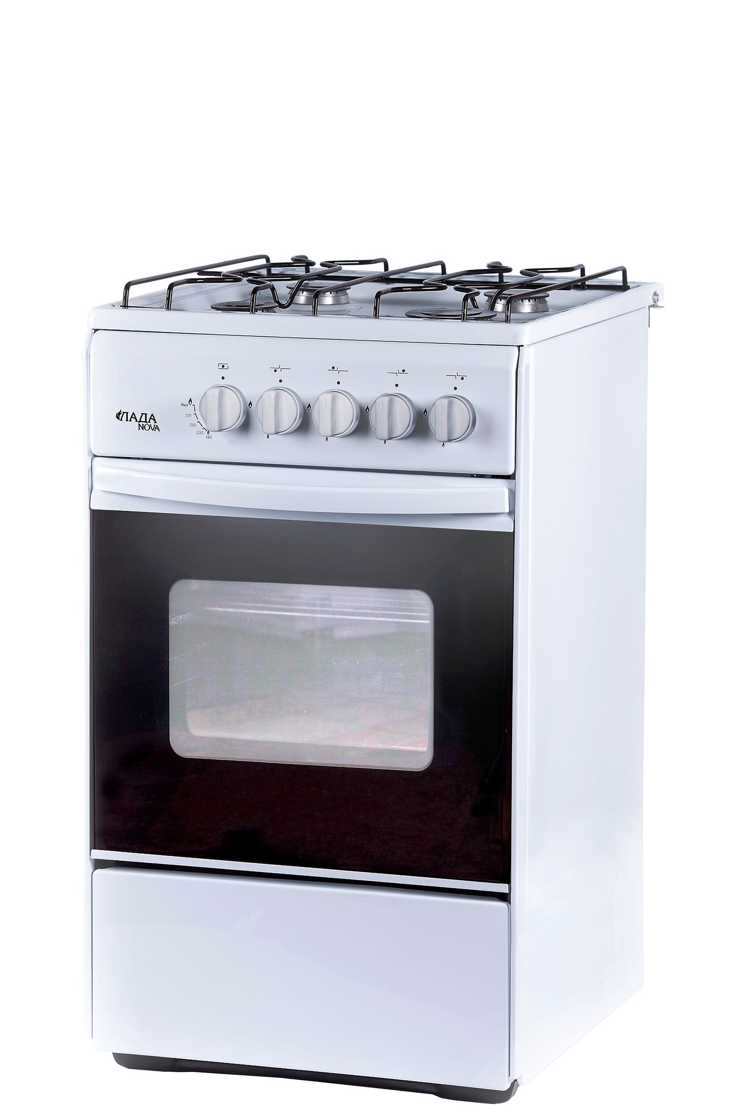 Газовая плита ЛАДА Nova RG 24040 W																		 — описание, фото, цены в интернет-магазине PT Stores