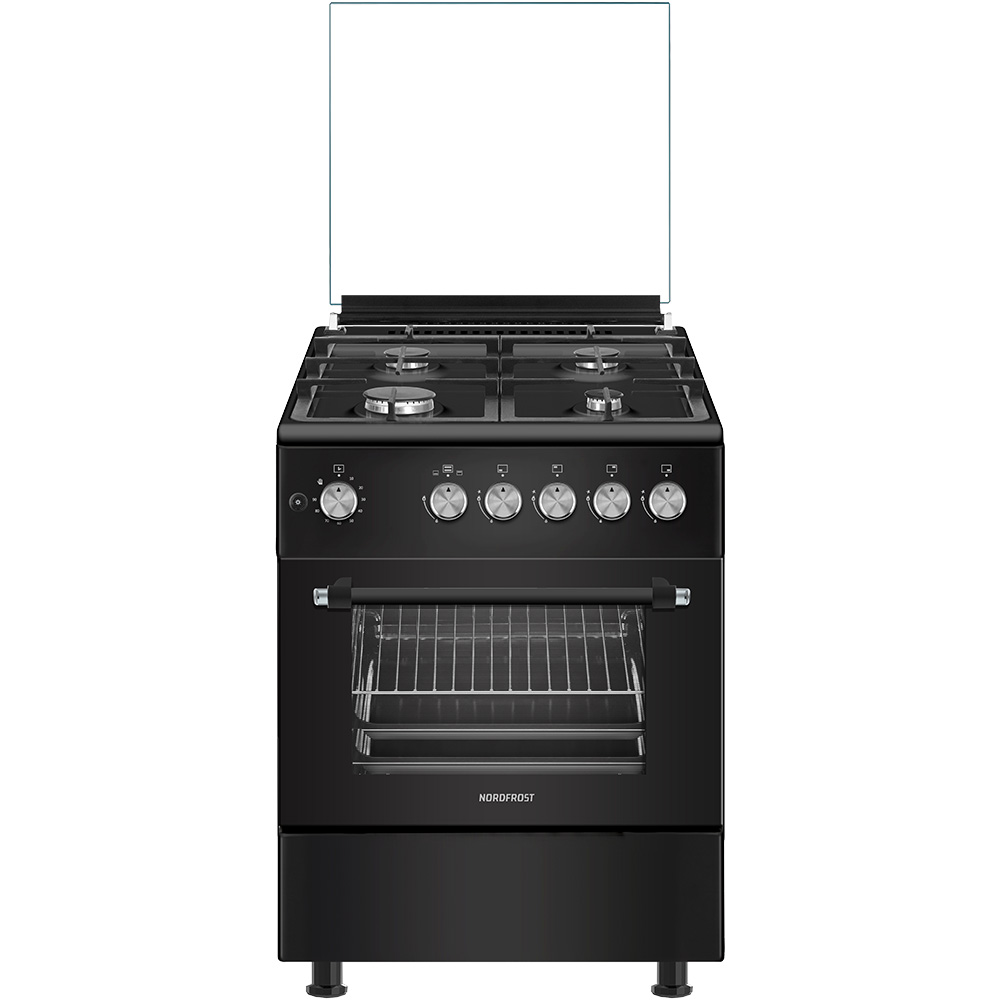 Газовая плита NORDFROST GG 6064 B																		 — описание, фото, цены в интернет-магазине PT Stores