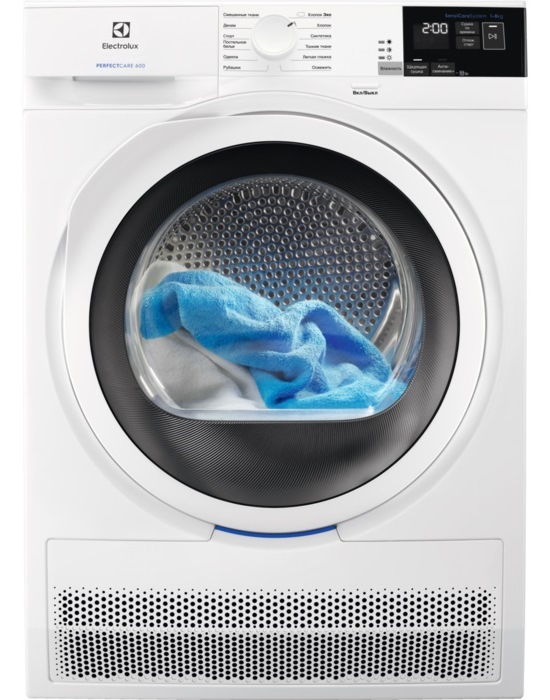 Сушильная машина Electrolux EW6CR428W PerfectCare																		 — описание, фото, цены в интернет-магазине PT Stores