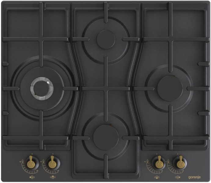 Газовая варочная панель Gorenje GW6D42CLB																		 — описание, фото, цены в интернет-магазине PT Stores