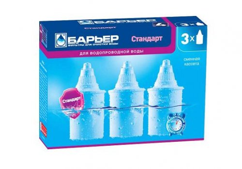 Фильтр для воды БАРЬЕР Картридж Стандарт КБ-4 (3шт) К 043 Р 20																		 — описание, фото, цены в интернет-магазине PT Stores