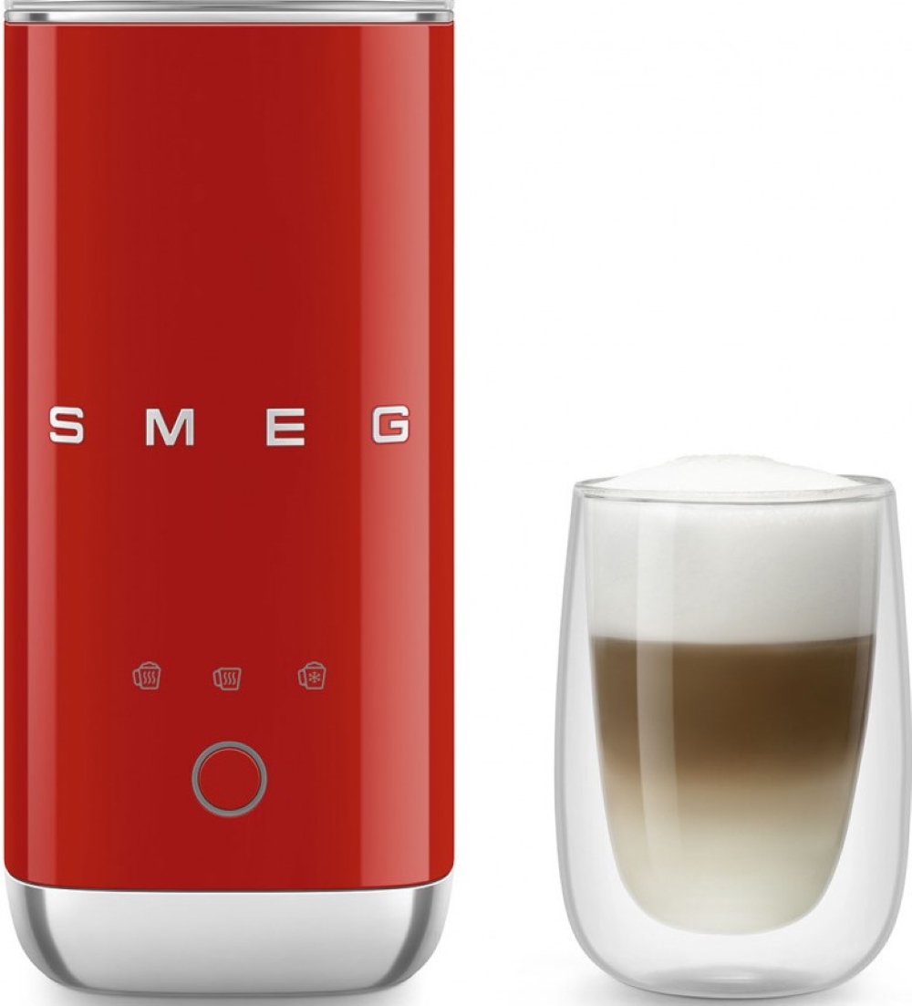Вспениватель молока Smeg MFF02RDEU																		 — описание, фото, цены в интернет-магазине PT Stores