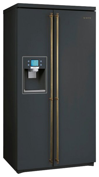 Холодильник SMEG SBS8003AO																		 — описание, фото, цены в интернет-магазине PT Stores