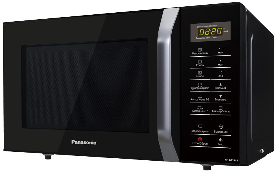 Микроволновая печь Panasonic NN-GT35HBZPE																		 — описание, фото, цены в интернет-магазине PT Stores