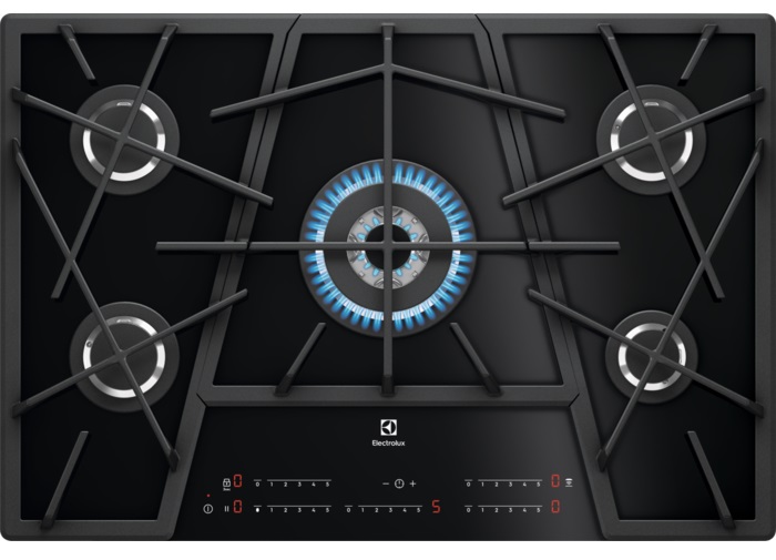 Газовая варочная панель Electrolux KGV 7539 IK																		 — описание, фото, цены в интернет-магазине PT Stores