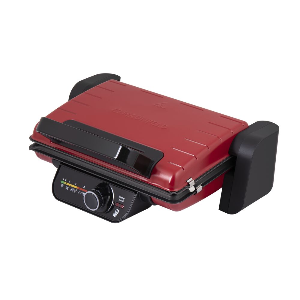 Электрический гриль MAUNFELD MGE2000CH вишневый																		 — описание, фото, цены в интернет-магазине PT Stores