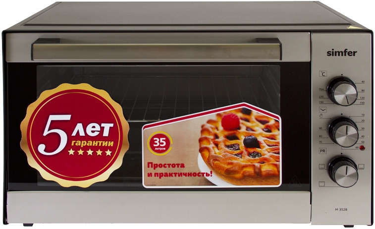 Мини-печь Simfer M 3528																		 — описание, фото, цены в интернет-магазине PT Stores