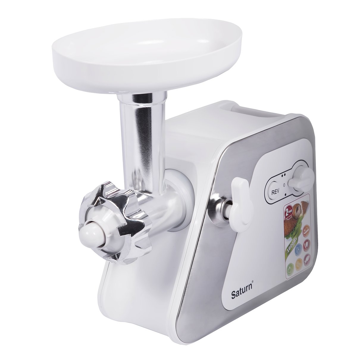 Купить Мясорубка SATURN ST-FP 0095 белый — Фото 5