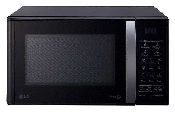 Микроволновая печь LG MH-6342BB																		 — описание, фото, цены в интернет-магазине PT Stores