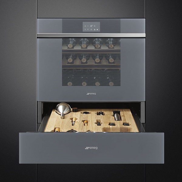 Купить Встраиваемый винный шкаф SMEG CVI118RWS2 — Фото 5