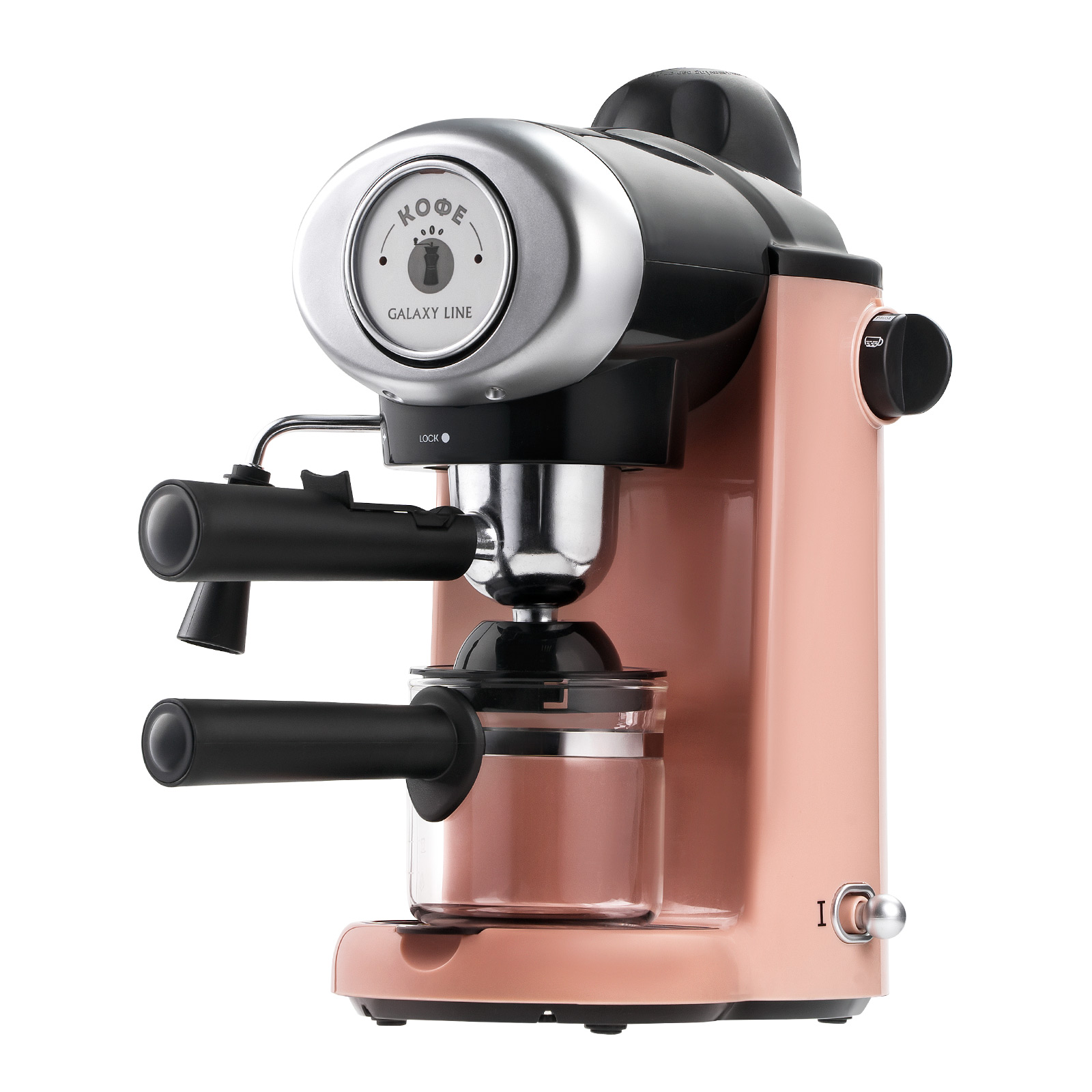 Кофеварка GALAXY GL 0755 КОРАЛЛОВЫЙ																		 — описание, фото, цены в интернет-магазине PT Stores