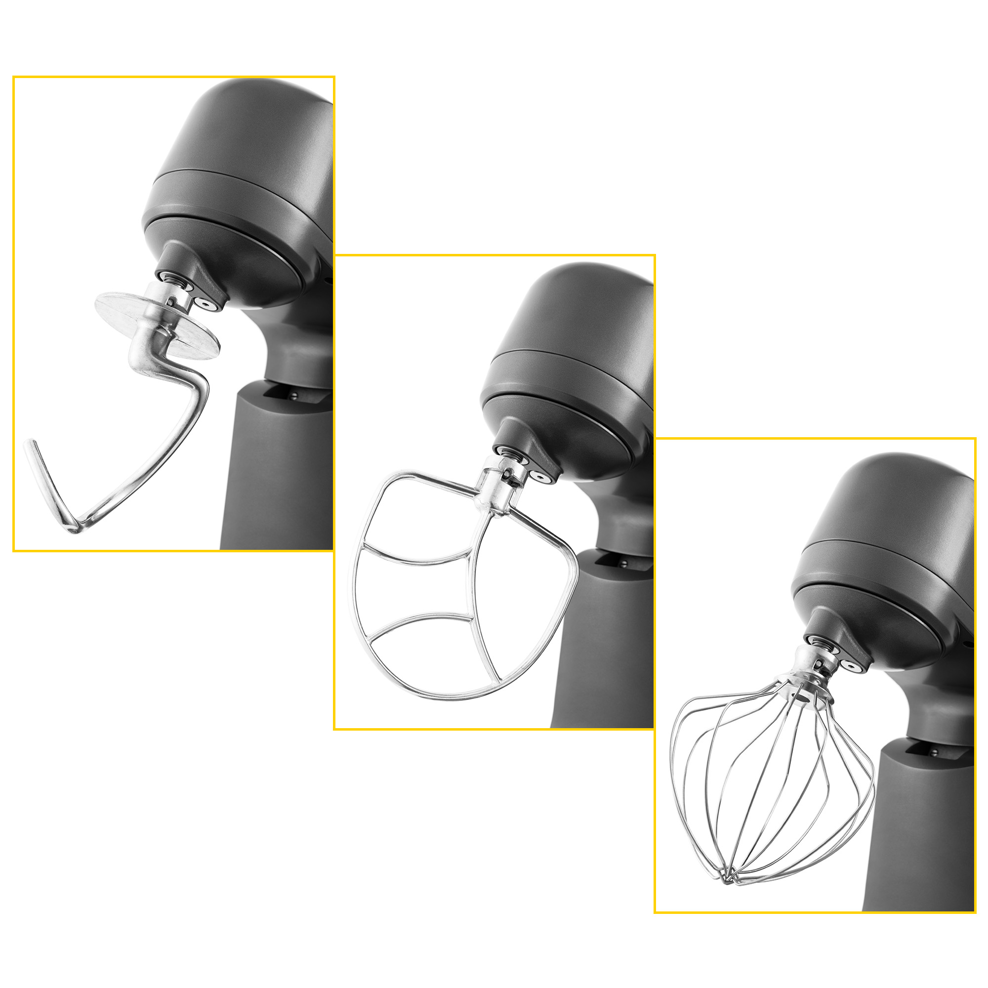 Купить Миксер Kitfort KT-1328 серебристый — Фото 4