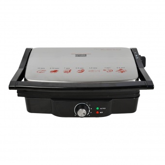 Электрический гриль GFgril GF-060 серебристый и черный																		 — описание, фото, цены в интернет-магазине PT Stores
