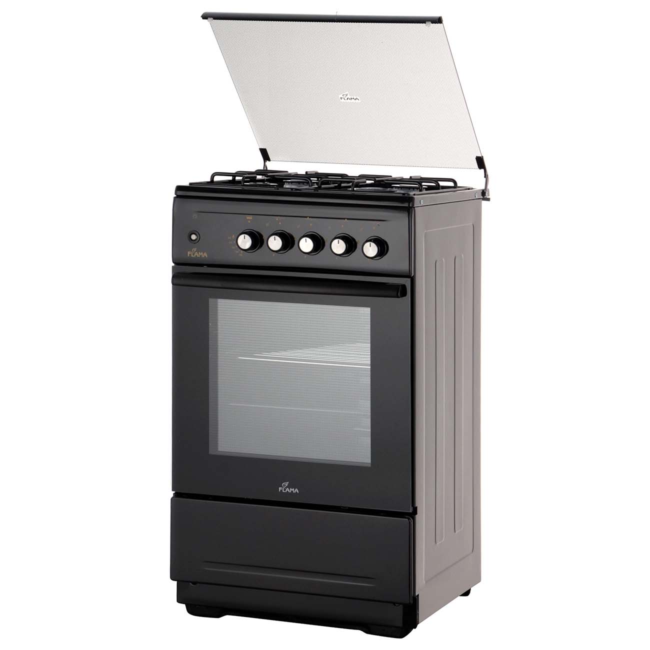 Газовая плита Flama N FG 24237 B																		 — описание, фото, цены в интернет-магазине PT Stores