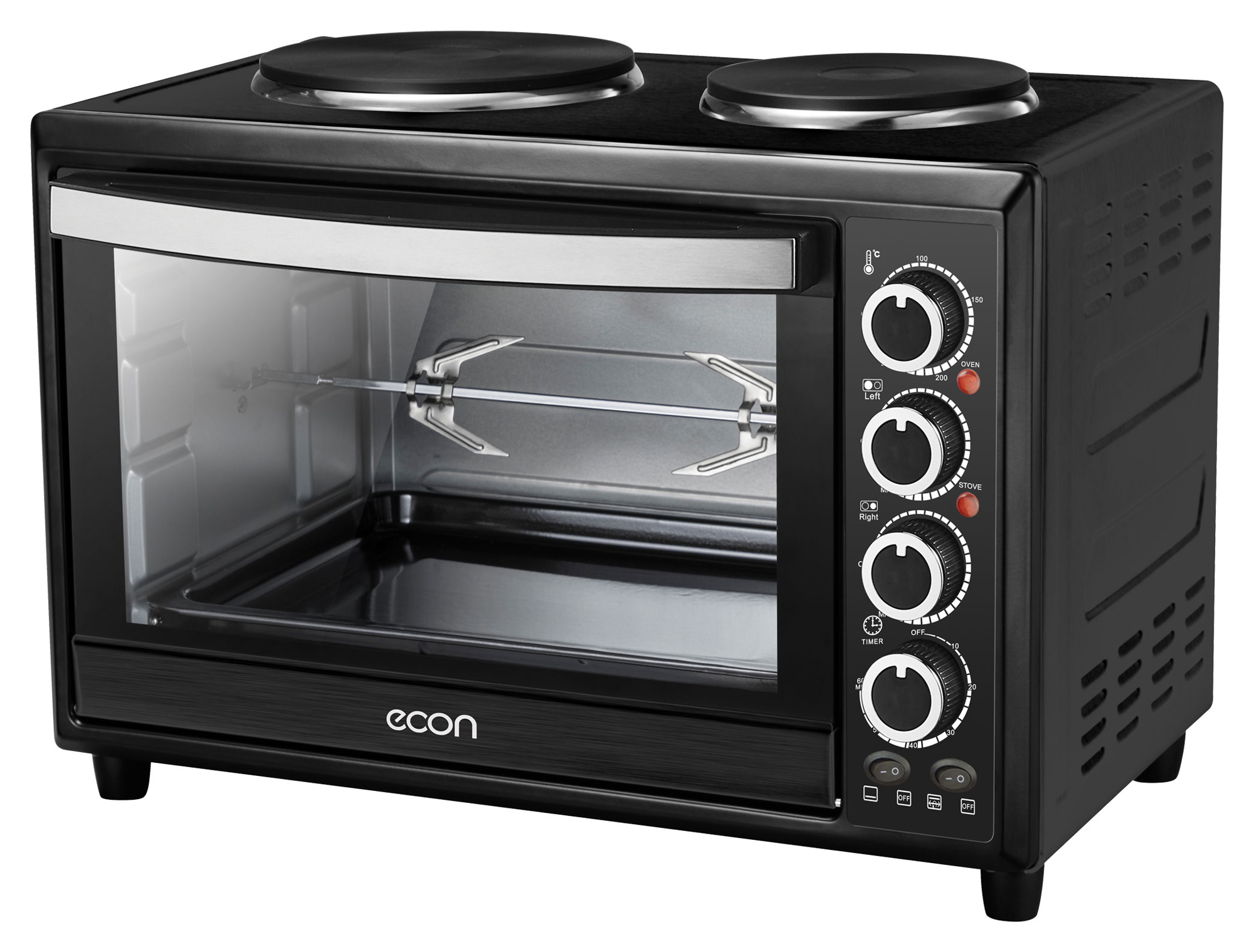 Мини-печь ECON ECO-GP3822MO																		 — описание, фото, цены в интернет-магазине PT Stores