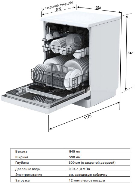 Купить Посудомоечная машина Gorenje GS62010S — Фото 9