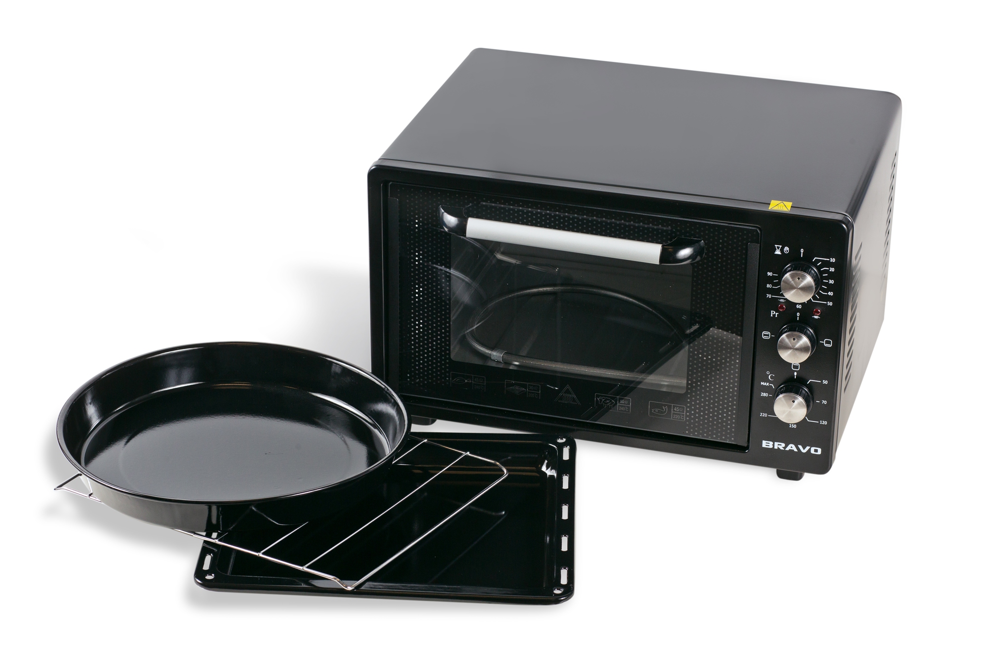 Купить Мини-печь BRAVO FO-36BL черная — Фото 2