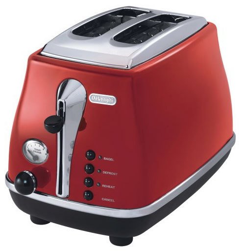 Тостер Delonghi CTO 2003.R																		 — описание, фото, цены в интернет-магазине PT Stores