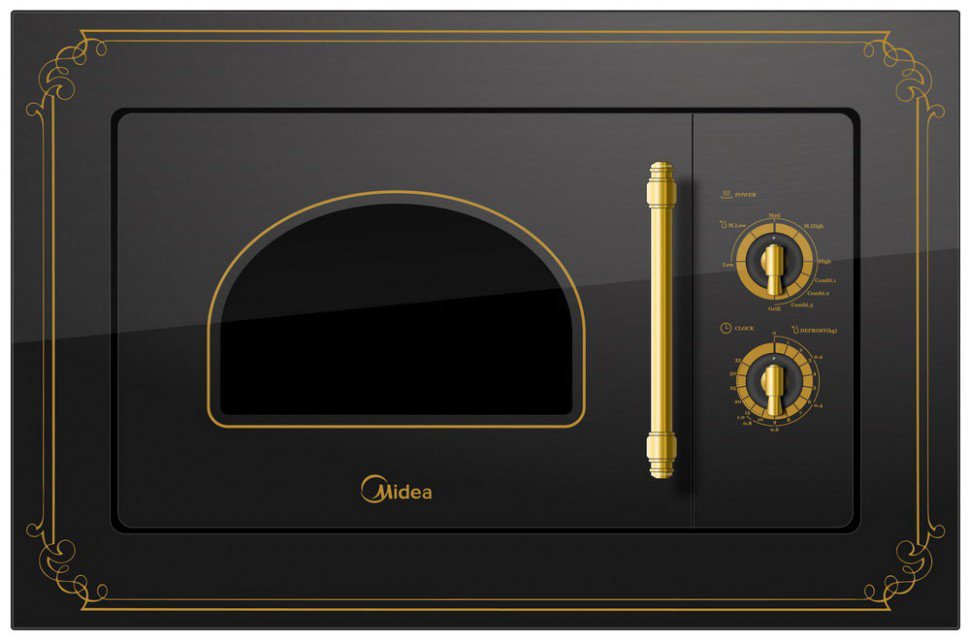 Встраиваемая СВЧ печь Midea MG820BW8-B2																		 — описание, фото, цены в интернет-магазине PT Stores