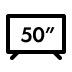 Диагональ 50"