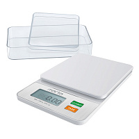 Кухонные весы MARTA MT-1642 белый жемчуг
