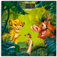 Напольные весы Scarlett SC-BSD33E894 зеленый/рисунок