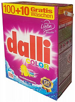DALLI Порошок стиральный COLOR для цветных тканей 7,15кг 100+10 стирок в подарок