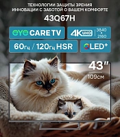 Телевизор SKYWORTH 43Q67H