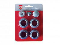 Royal Thermo Набор присоединительный Royal Thermo 3/4`` silver