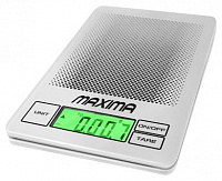 Кухонные весы MAXIMA MS-027 (стекло, белые)