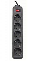 DEFENDER ES 5.0 m Bck 5 розеток, черный