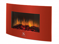 Электрокамин Electrolux EFP/W-1200URLS Красный