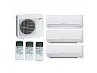 Кондиционер MITSUBISHI ELECTRIC MSZ-HJ35VA-ER1?2/MXZ-3HJ50VA-ER1 (комплект)