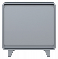 Однокамерный холодильник Hyundai CO0503 серебристый