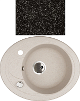 KUPPERSBERG CAPRI 1B1D BLACK MET. S