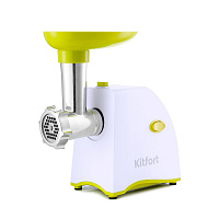 Мясорубка Kitfort КТ-2111-2 белый/салатовый