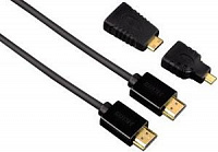 Hama H-83071 HDMI 1.5 м с набором адаптеров