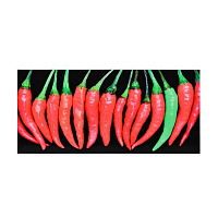 MAUNFELD СТЕКЛО к вытяжке Berford 60 с декором Перцы