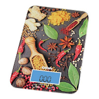 Кухонные весы BBK KS106G черный/красный