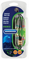 BANDRIDGE BVL3302 3RCA(m)-3RCA(m) 2m