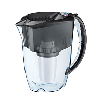 Фильт для воды АКВАФОР Кувшин Аквафор Престиж черный с доп. кассетой