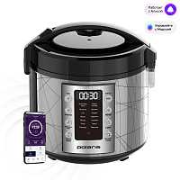 Мультиварка POLARIS PMC 5020 Wi Fi IQ Home серебристый