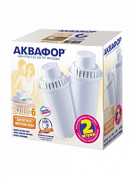 Фильт для воды Кассета к фильтру Аквафор В100-6 (2 шт в упаковке)