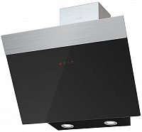 Наклонная вытяжка KRONA Kristen 600 black/inox S