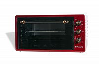 Мини-печь BRAVO FO-36RR красная ретро